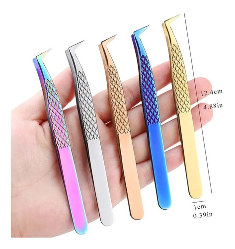 Pinza Para Volumen De Extensiones De Pestañas Al Azar - Imagen 2