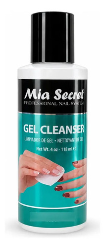 Cleanser Para Uñas Mia Secret Limpiador Capa Inhibición Gel Transparente