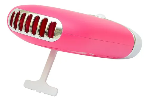 Ventilador Para Extensiones De Pestañas Secador De Pegamento Rosa - Imagen 2