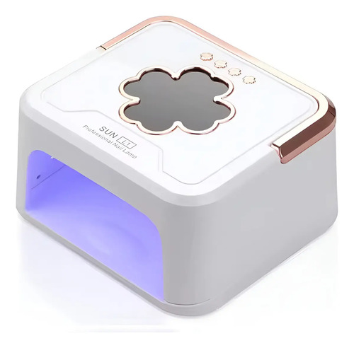 Secador De Uñas Profesional Sun L1 Lámpara Uv Led 228w Blanco