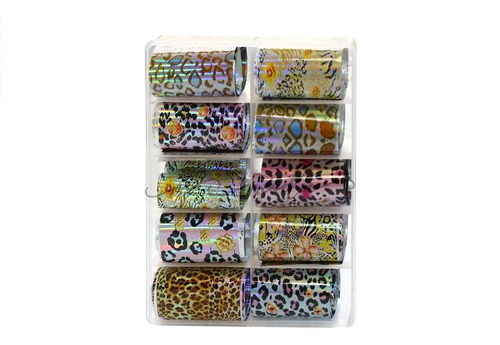 Kit De Papel Foil Decorativo Para Uñas 01 - Imagen 4