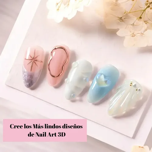 Gel Stereoscopic 3d Para Esculpir Uñas Y Diseños Profesional Transparente - Imagen 4