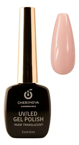 Esmalte Nude Traslúcido Cherimoya 12 Ml Esmaltes Francesa 014 Rosa Vintage