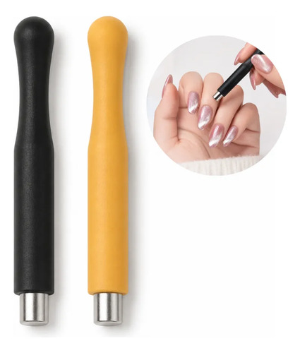 Imán Para Uñas Cat Eye Ojo De Gato 2 Piezas Efecto Magnético