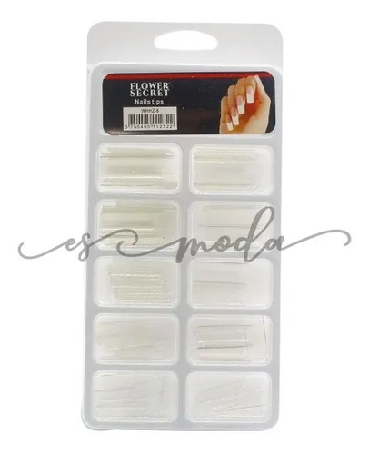 Uñas Tips 100 Unidades Para Acrílico Y Gel - Imagen 5