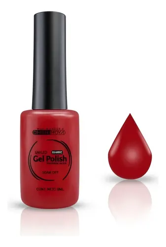 Esmalte Gel Permanente Cherimoya 8ml Uv/led Elegir Color  060