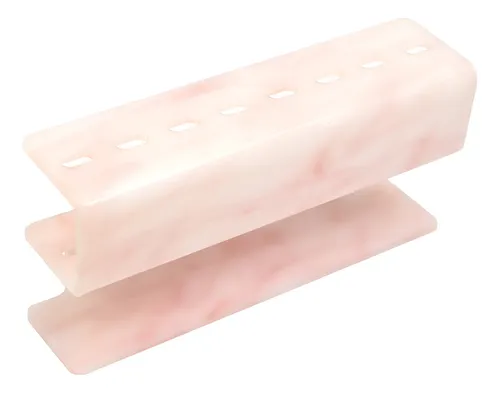Soporte Organizador Para Pinzas De Pestañas Rosa