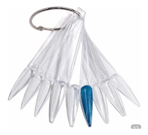 Muestrario Abanico Para Uñas Modelo Stiletto