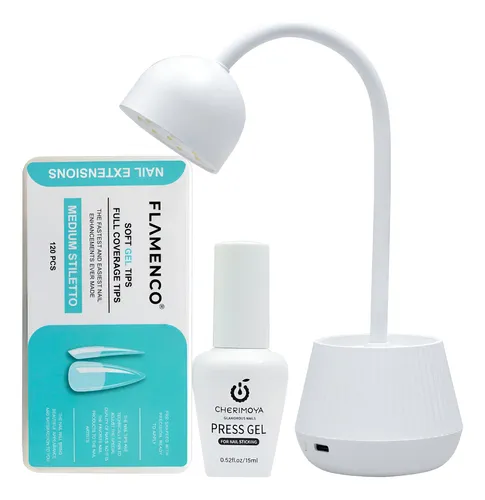 Kit Soft Gel Press Gel Liquido + Lampara Soft Gel - Imagen 3