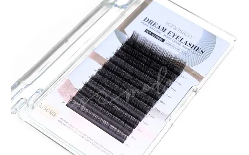 Extensiones De Pestañas Profesional Iconsing 0.15 C Mix Negro - Imagen 4