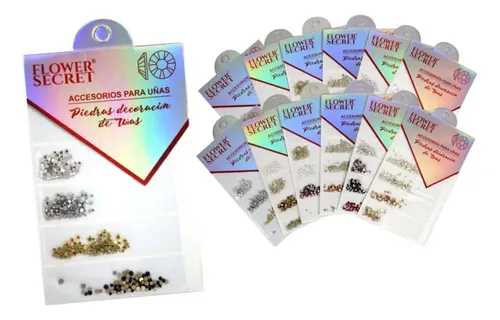 Set De Cristales O Strass Decorativos Para Uñas Varios - Imagen 2