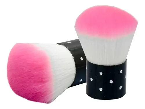 Bledo O Brocha Para Sacudir  Rosa Y Blanco