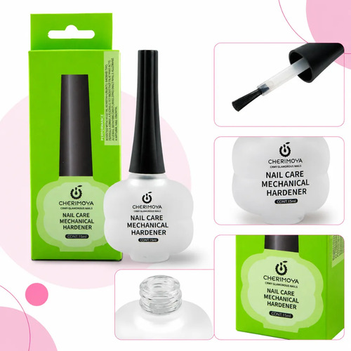 Endurecedor Fortalecedor Uñas Quebradizas Cherimoya 15ml Transparente - Imagen 6