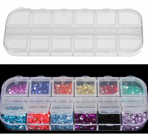 Caja Organizadora De Cristales Y Decoraciones Chica