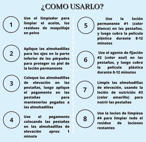 Kit De Lifting Y Ondulación Para Pestañas+ Pegamento Lomansa - Imagen 2