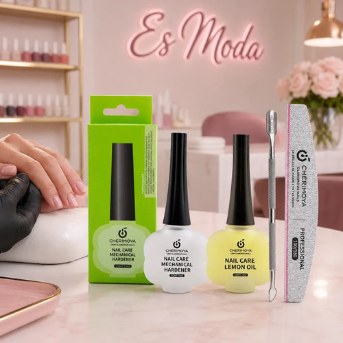 Kit Fortalecedor Endurecedor Uñas Quebradizas Uñas Debiles Transparente - Imagen 6