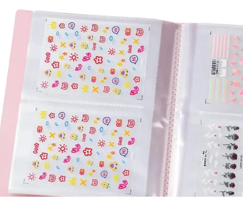 Álbum O Muestrario Para Stickers De Uñas - Imagen 4