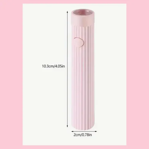 Lámpara Linterna Uv Led Soft Gel Pre Curado Portátil Uñas Rosa - Imagen 7