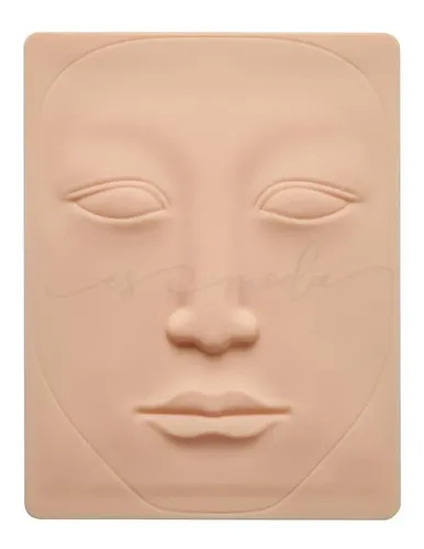 Piel Sintetica O Rostro 3d Para Practicar Micropigmentacion