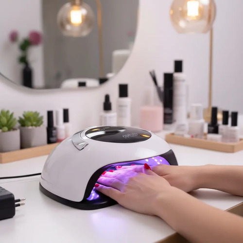 Lámpara Led Uv 120 Watts Profesional Gel Polygel Esmaltes - Imagen 6