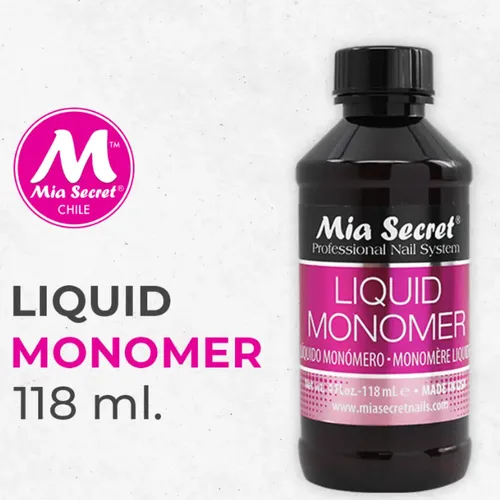Monómero Profesional Mia Secret 118ml - Imagen 3