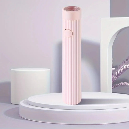 Lámpara Linterna Uv Led Soft Gel Pre Curado Portátil Uñas Rosa - Imagen 2