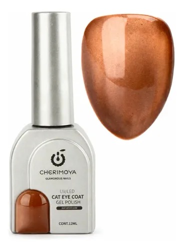 Esmalte Cherimoya Ojo De Gato Silky Satin Cherimoya 12 Ml 12 Bronce