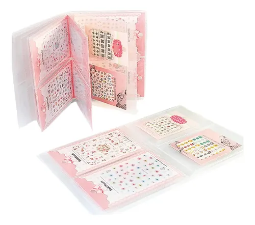 Álbum O Muestrario Para Stickers De Uñas
