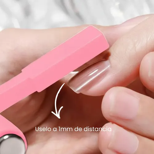 Imán 5 En 1 Cruz Ojo De Gato Cat Eye Profesional Manicure Rosa - Imagen 8
