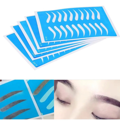 Piel Sintética Para Cejas Practica De Microblading - Imagen 2