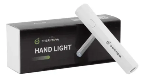Mini Lámpara Portátil Precurado Soft Gel 3w Uv Led Cherimoya Blanca