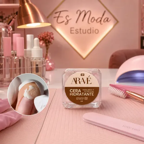 Cera Hidratante De Cutículas Y Uñas Aravé 5g Producto Vegano Transparente / Natural - Imagen 4
