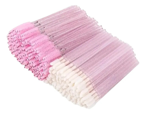Cepillo Para Pestañas O Cejas 50 Unid + Lip Brush 50 Unid - Imagen 2