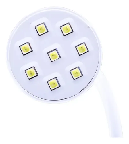 Lámpara Inalámbrica Flor Uv 18w Cherimoya Soft Gel Blanco - Imagen 3