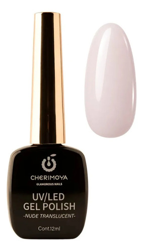 Esmalte Nude Traslúcido Cherimoya 12 Ml Esmaltes Francesa 001 Traslúcido Rosa