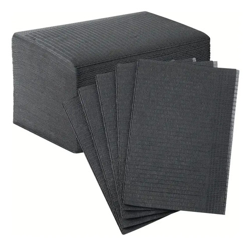 Campos De Trabajo Negro Desechable 125 Unidades Manicure