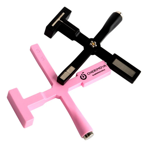 Imán 5 En 1 Cruz Ojo De Gato Cat Eye Profesional Manicure Rosa - Imagen 7
