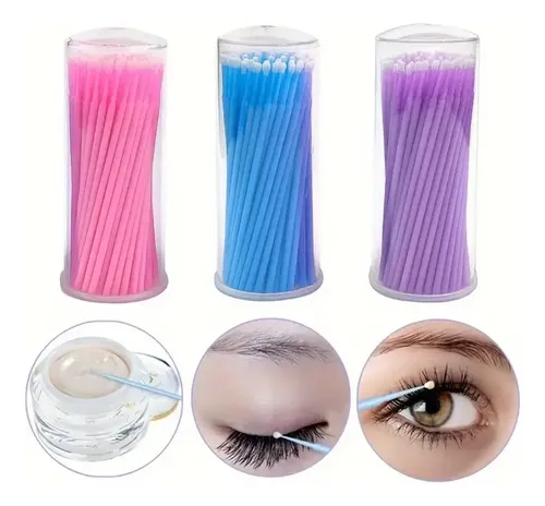Microbrush O Microaplicadores Para Extensiones De Pestañas