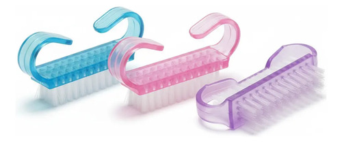 Escobillas Para Manicure Set De 3