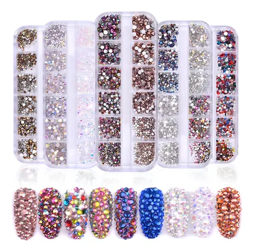 Confeti Decorativo Accesorio De Uña ( 1 Caja ) Color Variados