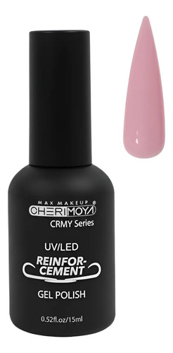 Base Rubber Para Nivelación De Uñas Cherimoya 15ml Con Color 003 Rosa Claro