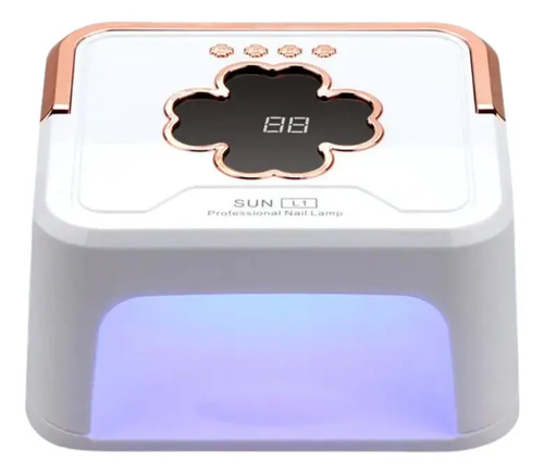 Secador De Uñas Profesional Sun L1 Lámpara Uv Led 228w Blanco - Imagen 2