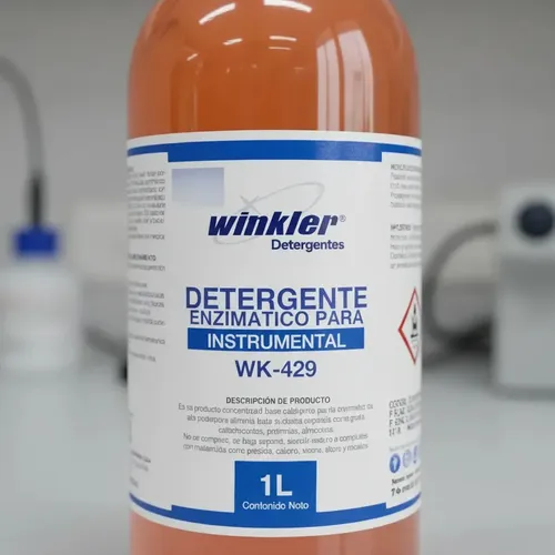 Detergente Pentaenzimatico Para Instrumental Wk-429 - 1 Litro - Winkler - Imagen 4