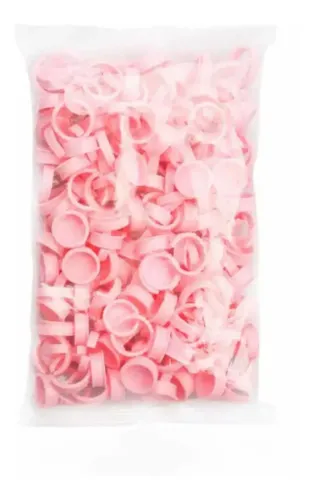 Anillos Para Pegamento De Extensiones De Pestañas Pack 100 U