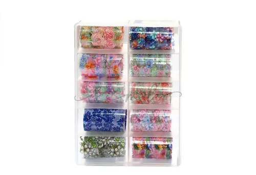 Kit De Papel Foil Decorativo Para Uñas 01 - Imagen 5