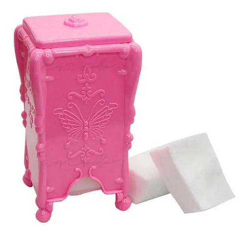 Organizador De Algodón O Papel Sin Pelusa  Rosa