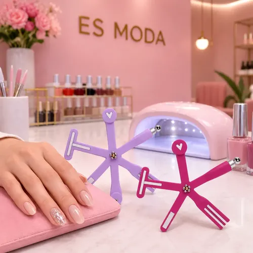 Imán Para Esmalte De Ojo De Gato Cat Eye 8 En1 Cherimoya Fucsia - Imagen 6