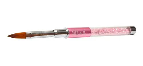 Pincel Para Uñas Acrílicas Kolinky 50% Fibra Mixta #10