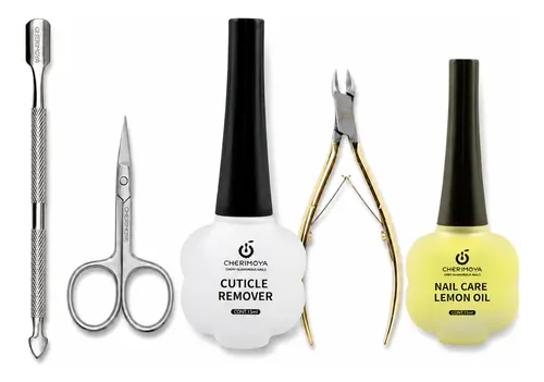 Kit Retiro Removedor De Cutícula Cherimoya Completo Premium