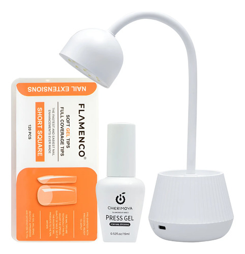 Kit Soft Gel Press Gel Liquido + Lampara Soft Gel - Imagen 10
